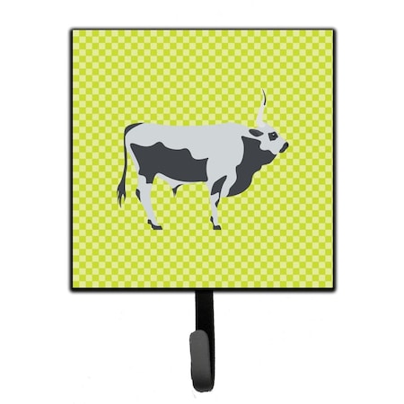 Carolines Treasures Hungarian Grey Steppe Cow Green Leash or Key Holder BB7650SH4